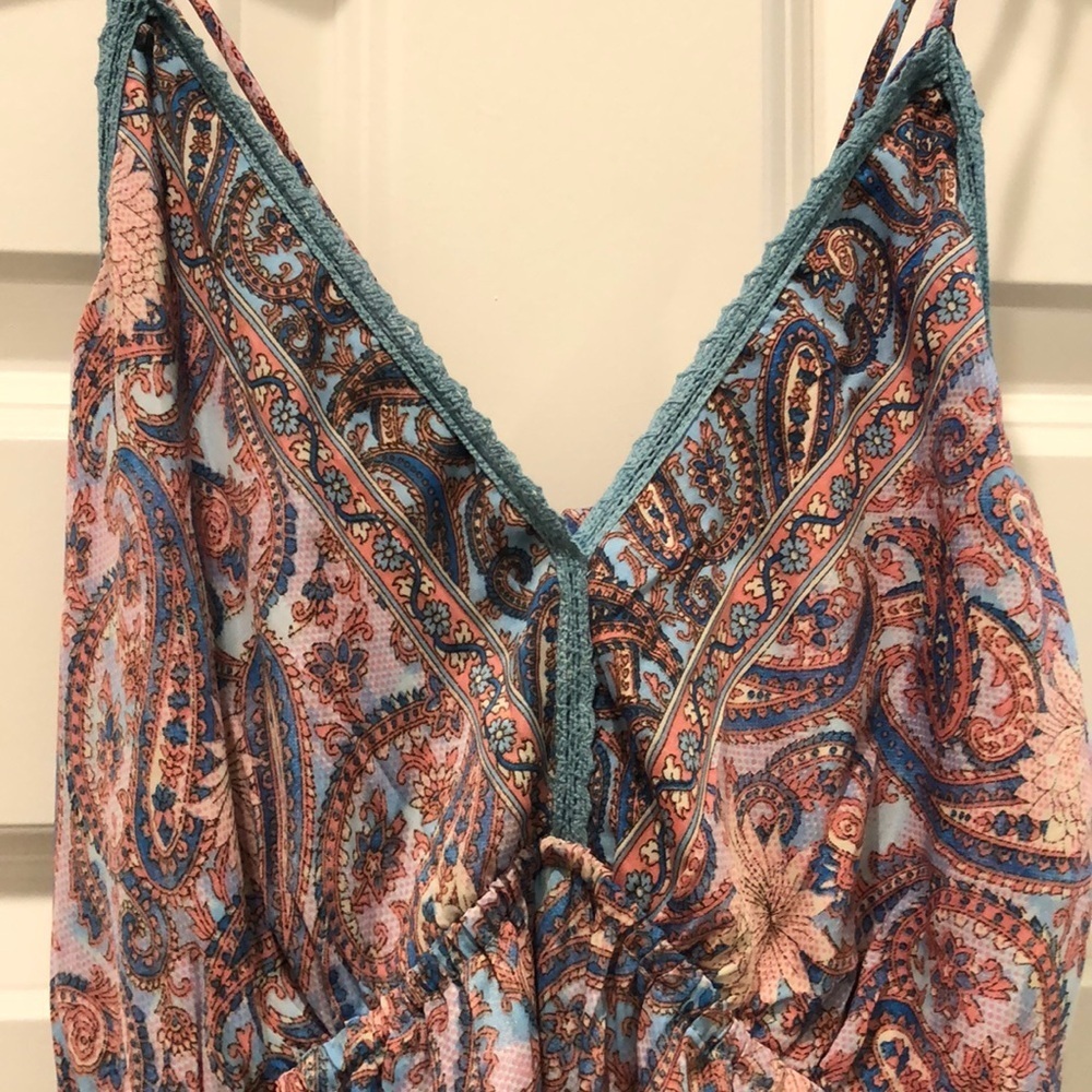 RAGA MAXI PEASANT DRESS NWT sz L